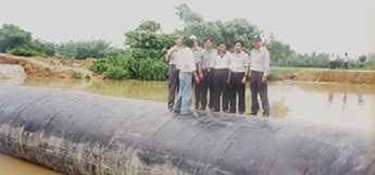 BIC built the first rubber dam in Vietnam in 1997
